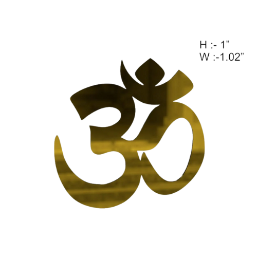 Om 1" Acrylic Cutout