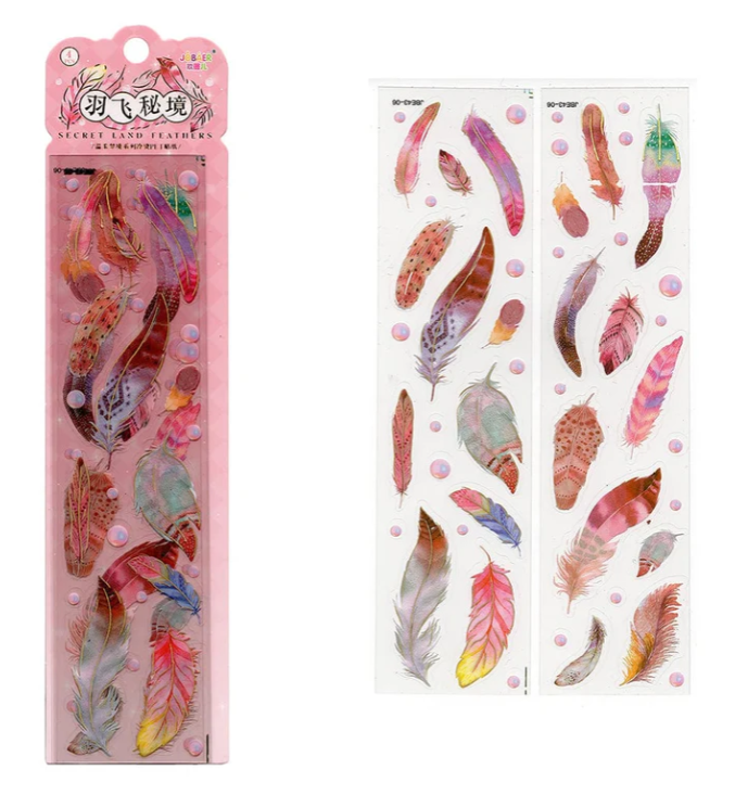Feather Stickers