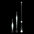 Radium Luminous Clock Hands